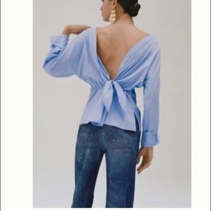 Button Back Blouse